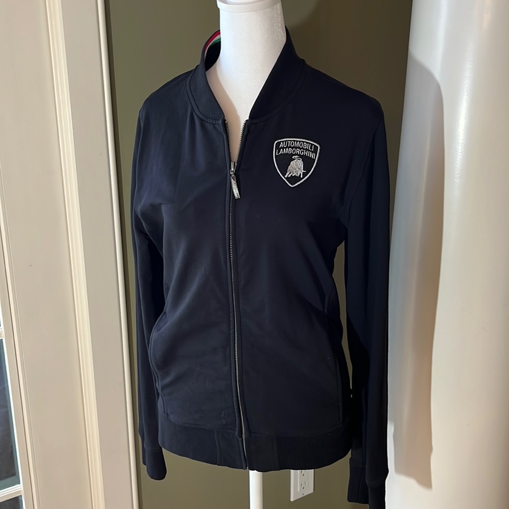 Lamborghini zip sweatshirt.  Women’s size M